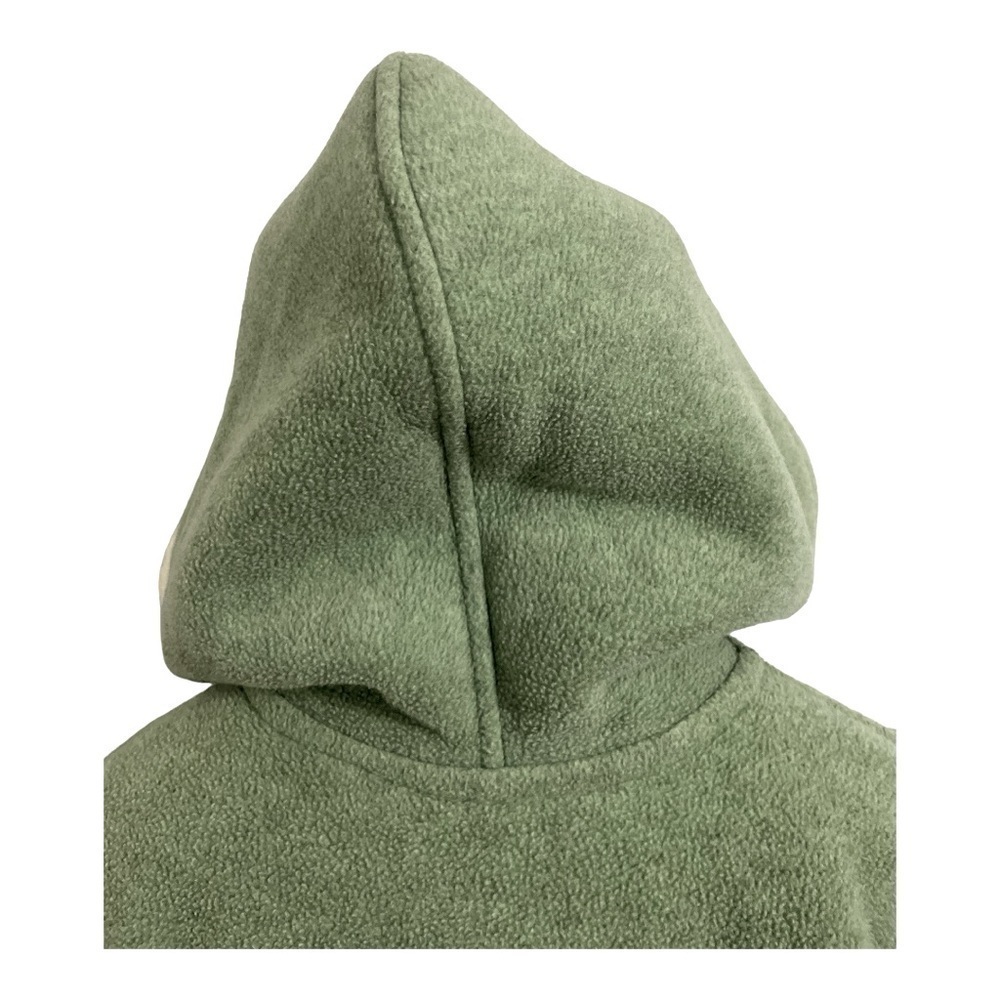 Denim & Co. Zip Front Fleece Jacket with Hood and Sherpa Lining Size L - Picture 4 of 14
